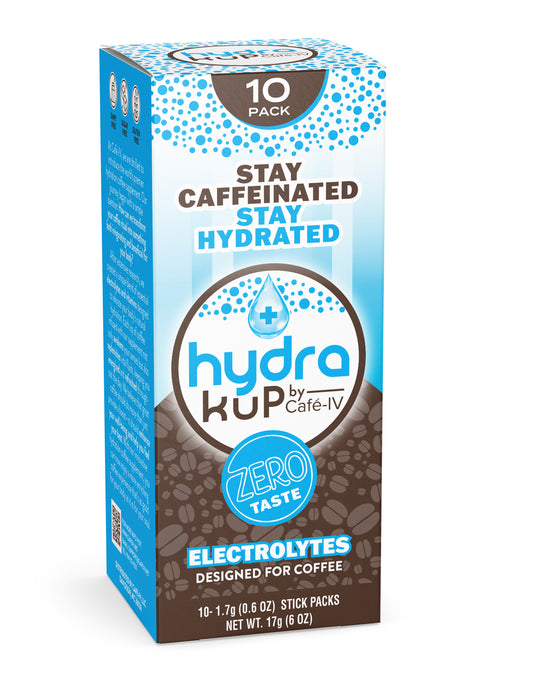 Hydrakup Coffee Electrolytes | 10 Pack | Everyday Boost