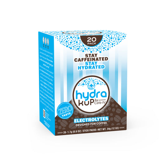 Hydrakup Coffee Electrolytes | 20 Pack | The Daily Driver