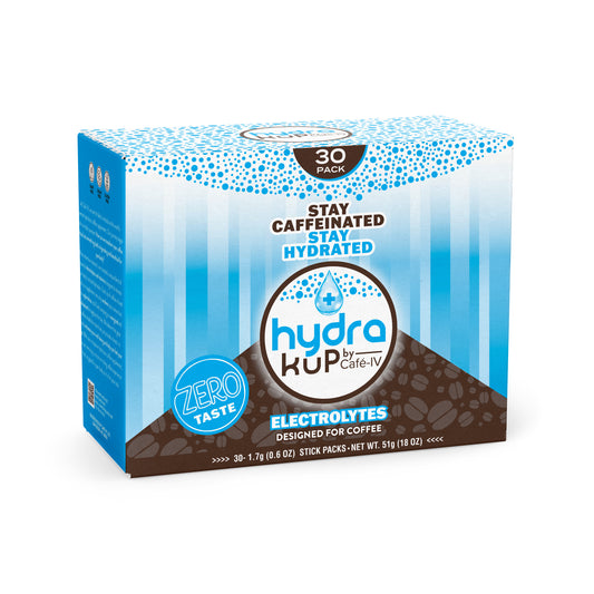 Hydrakup Coffee Electrolytes | 30 Pack | The Ride or Die
