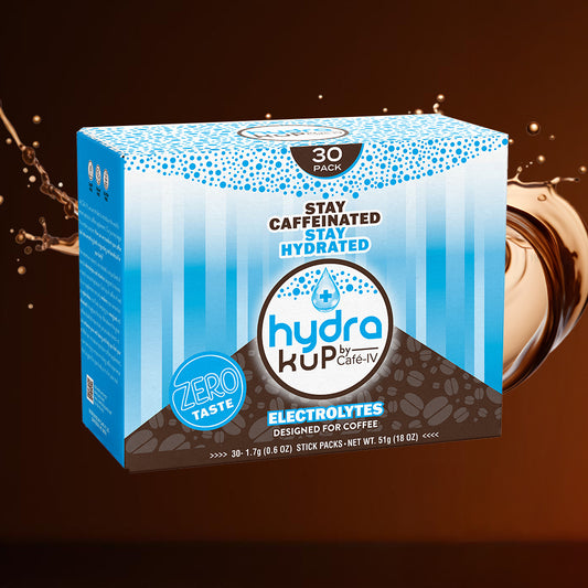 Hydrakup Coffee Electrolytes | 30 Pack | The Ride or Die